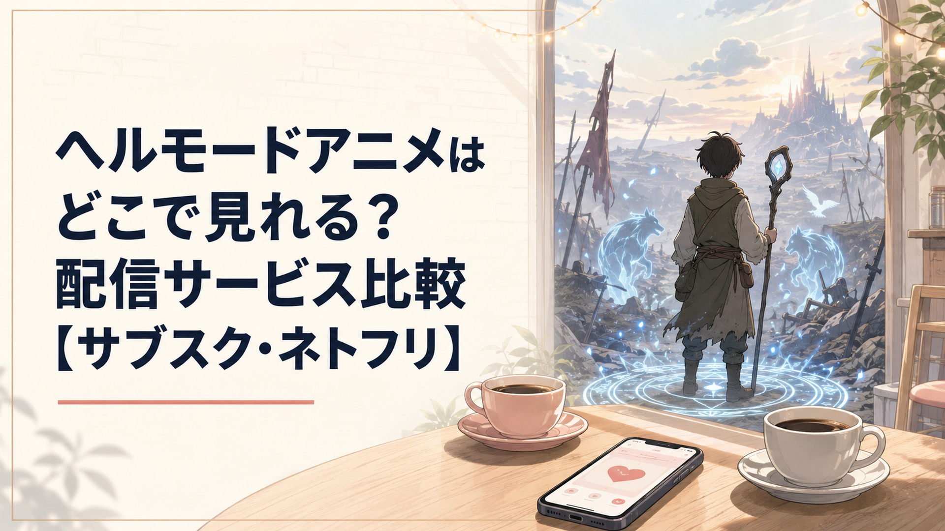 農奴の少年アレンが召喚士として異世界の戦場に立つイメージ